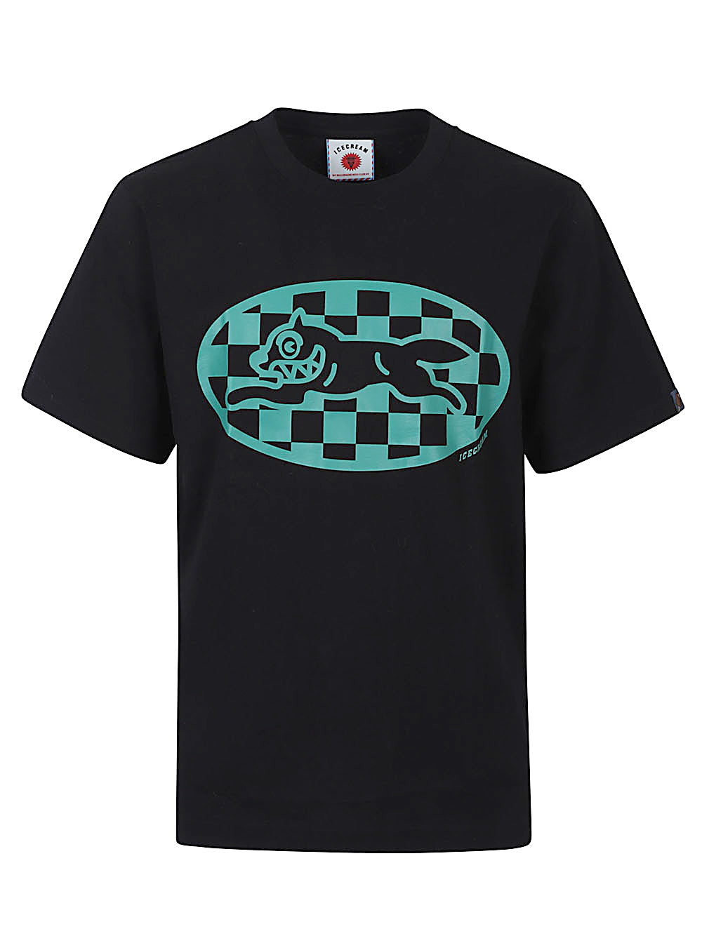 Icecream Icecream Checker running dog t-shirt