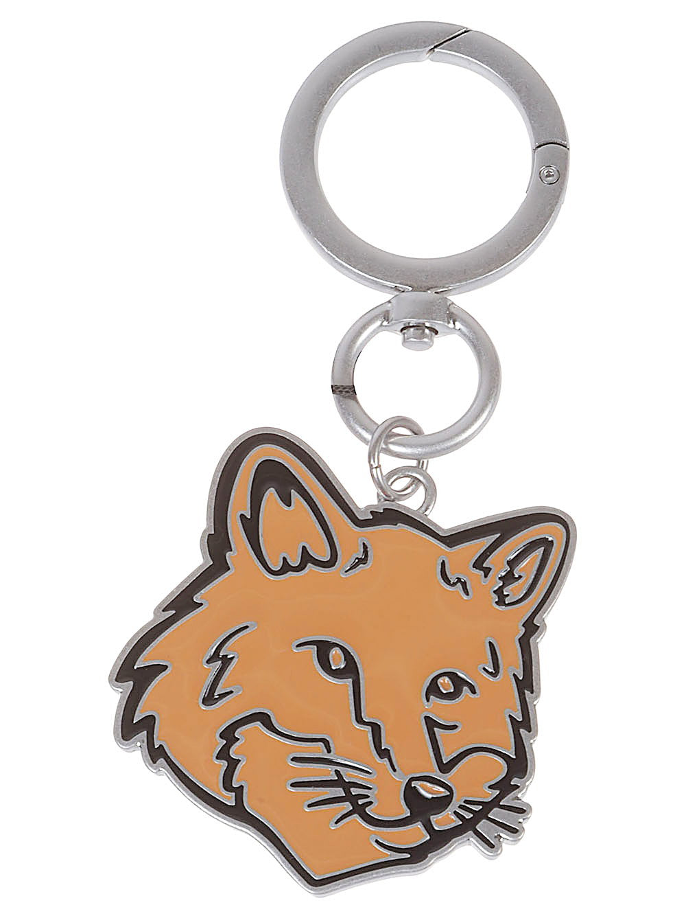 Maison Kitsuné Maison Kitsuné Fox Head Charm Keyring