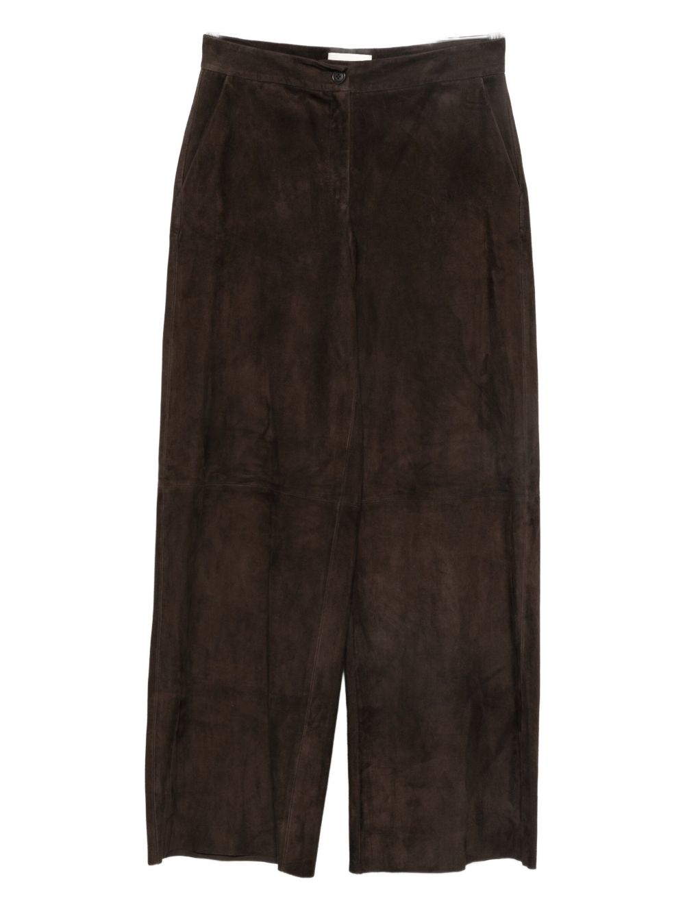 Via Masini 80 Via Masini 80 Leather wide-leg trousers