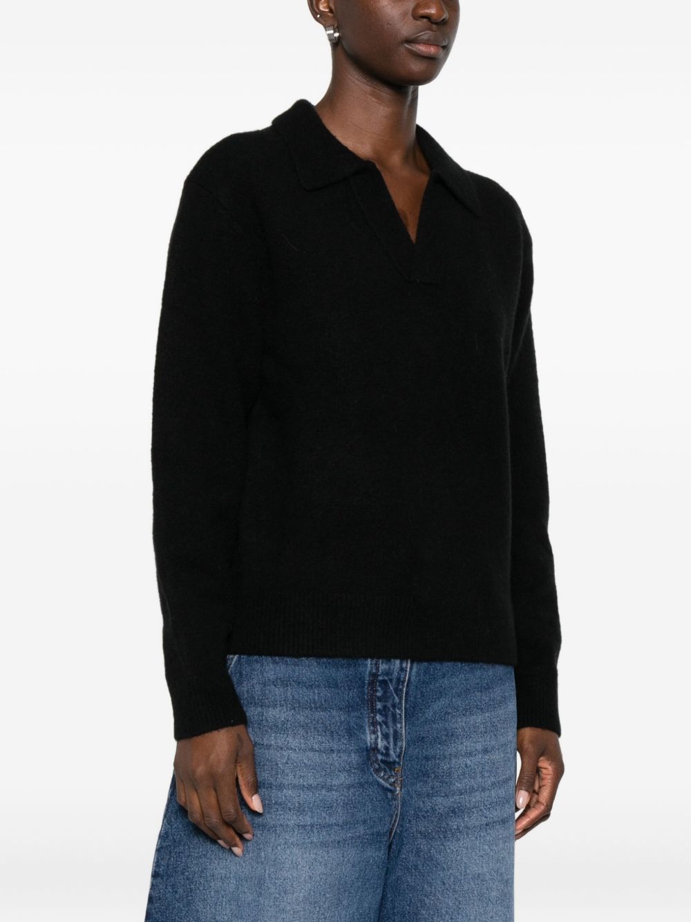 Dunst Dunst Wool blend polo sweater