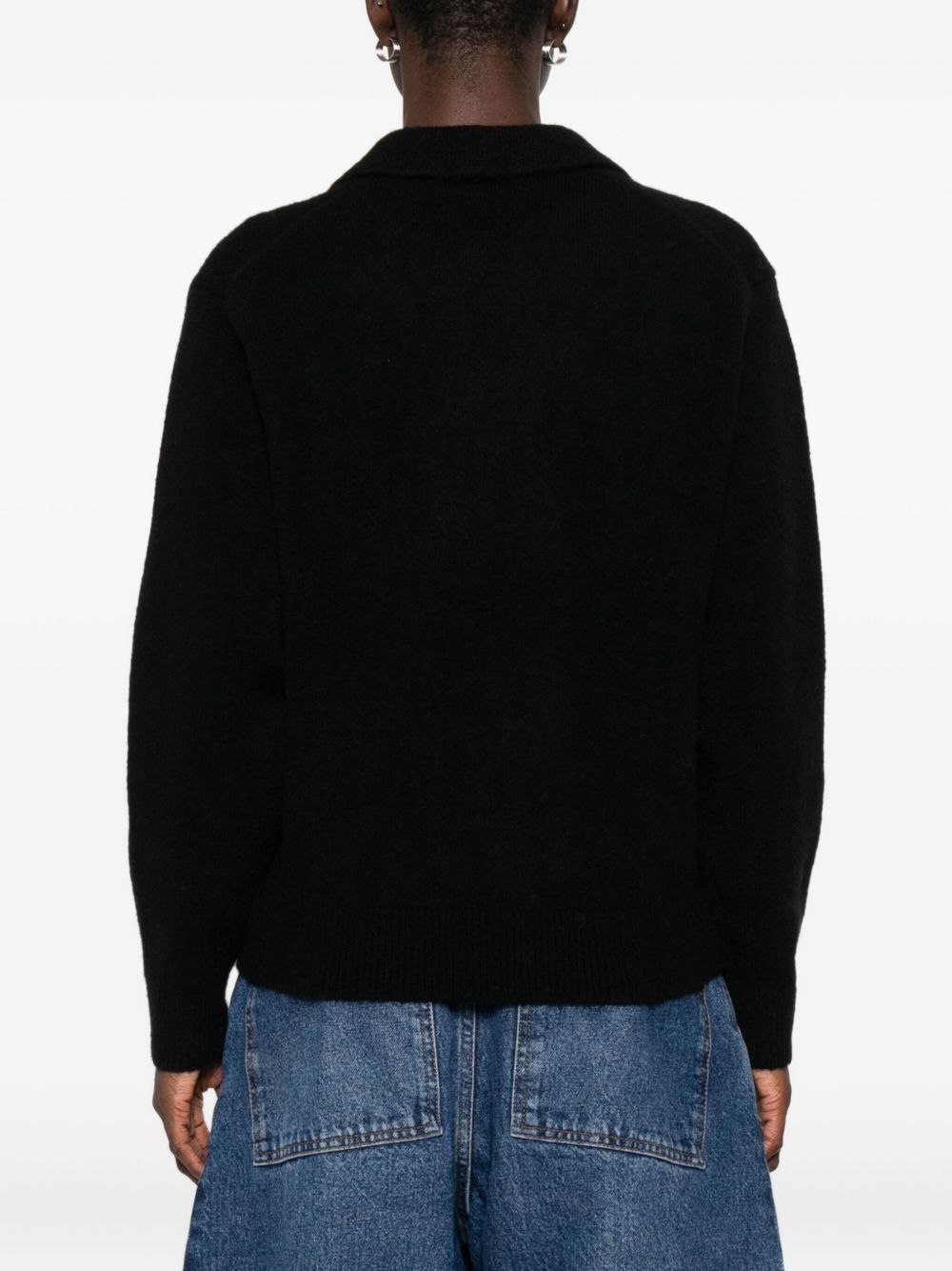 Dunst Dunst Wool blend polo sweater