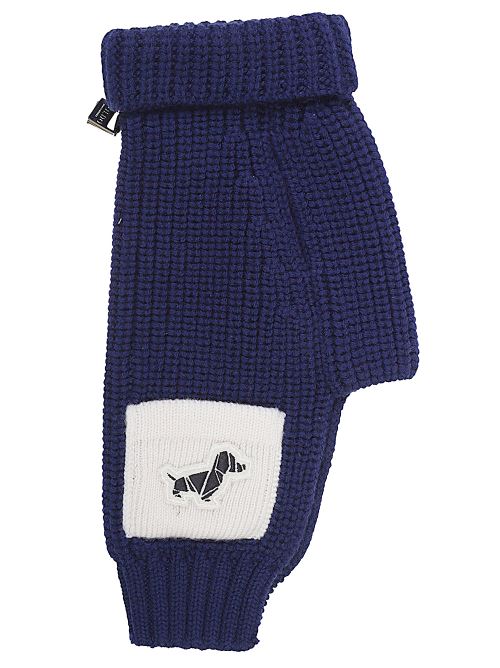 Poldo Dog Couture رقعة ملابس صوفية