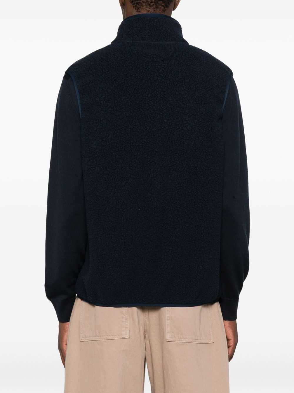Maison Kitsuné Maison Kitsuné Fleece zipped vest