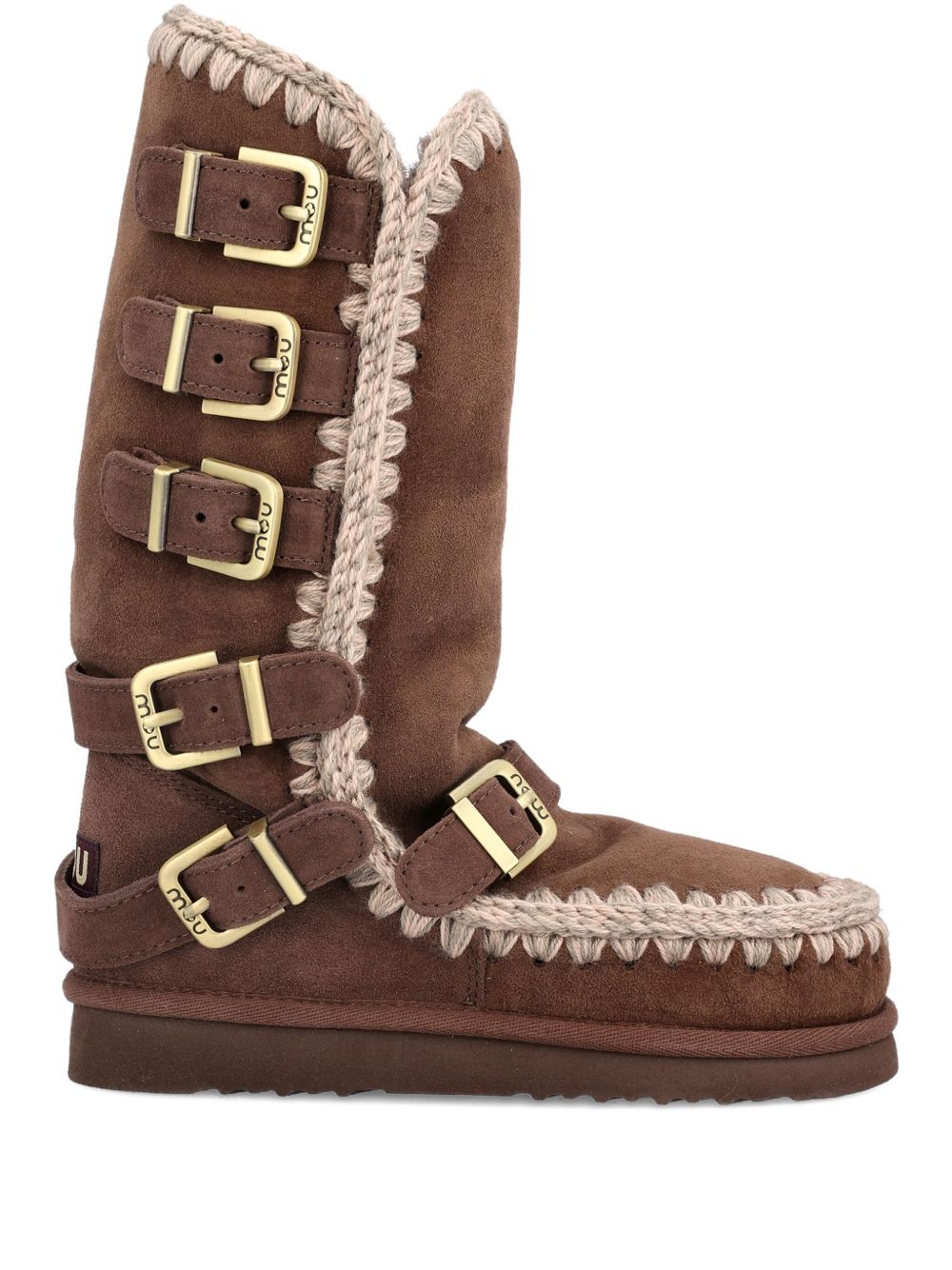 Mou Mou Eskimo 40 Buckle Straps boots