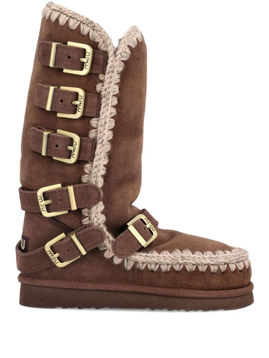 Mou Mou Eskimo 40 Buckle Straps boots