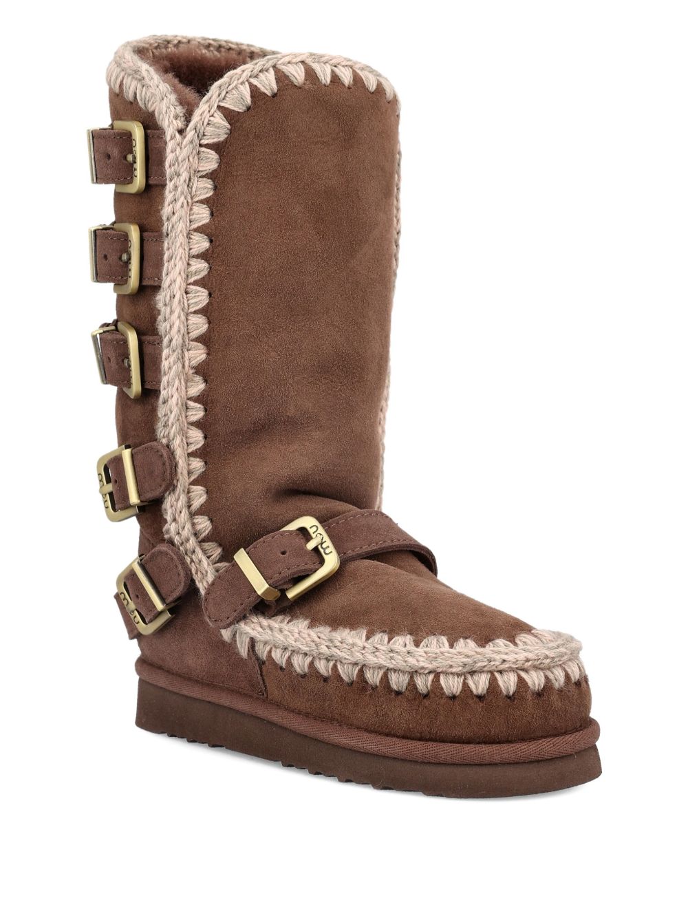 Mou Mou Eskimo 40 Buckle Straps boots