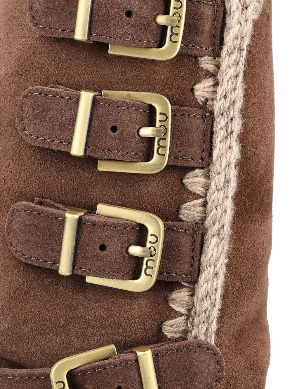 Mou Mou Eskimo 40 Buckle Straps boots