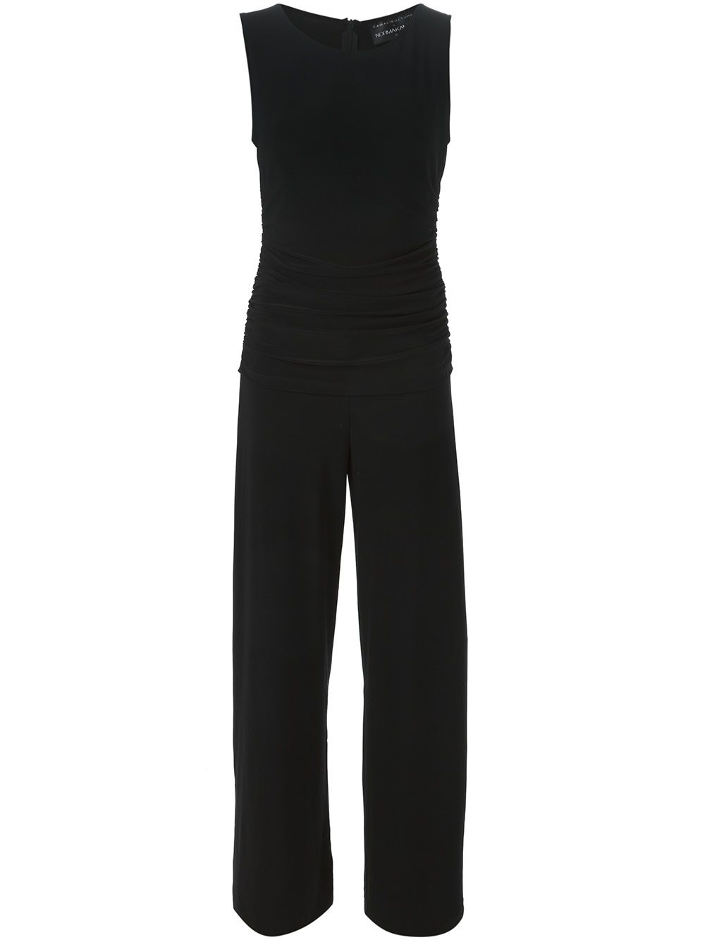 Norma Kamali Norma Kamali Sleeveless crewneck jumpsuit