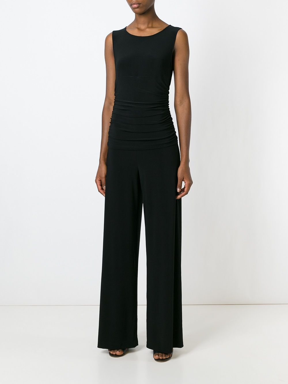 Norma Kamali Norma Kamali Sleeveless crewneck jumpsuit