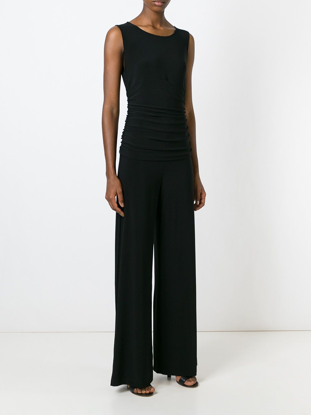 Norma Kamali Norma Kamali Sleeveless crewneck jumpsuit