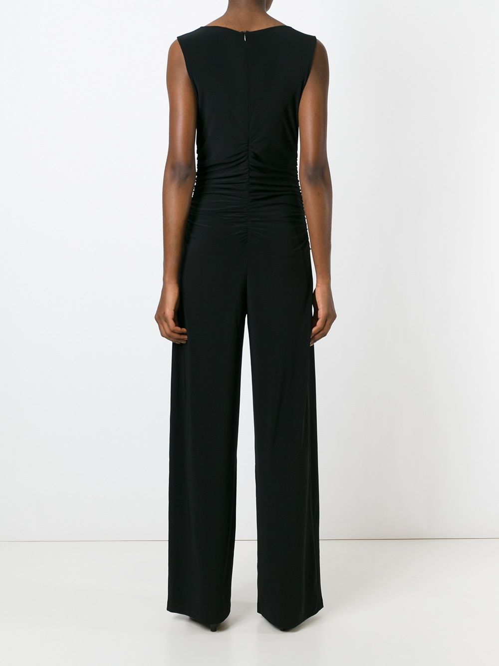Norma Kamali Norma Kamali Sleeveless crewneck jumpsuit