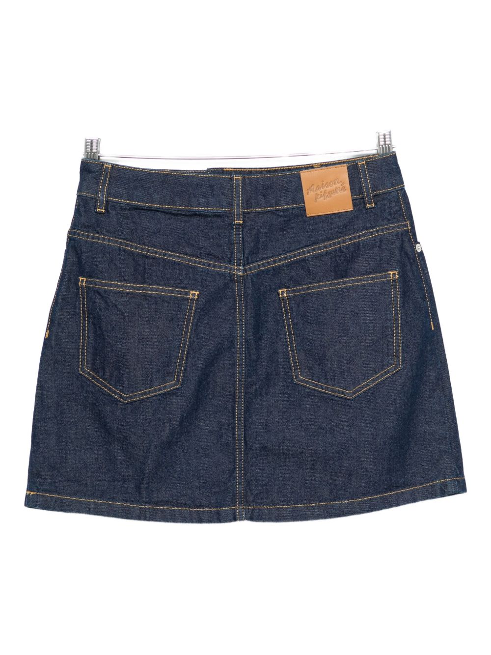 Maison Kitsuné Maison Kitsuné denim mini skirt