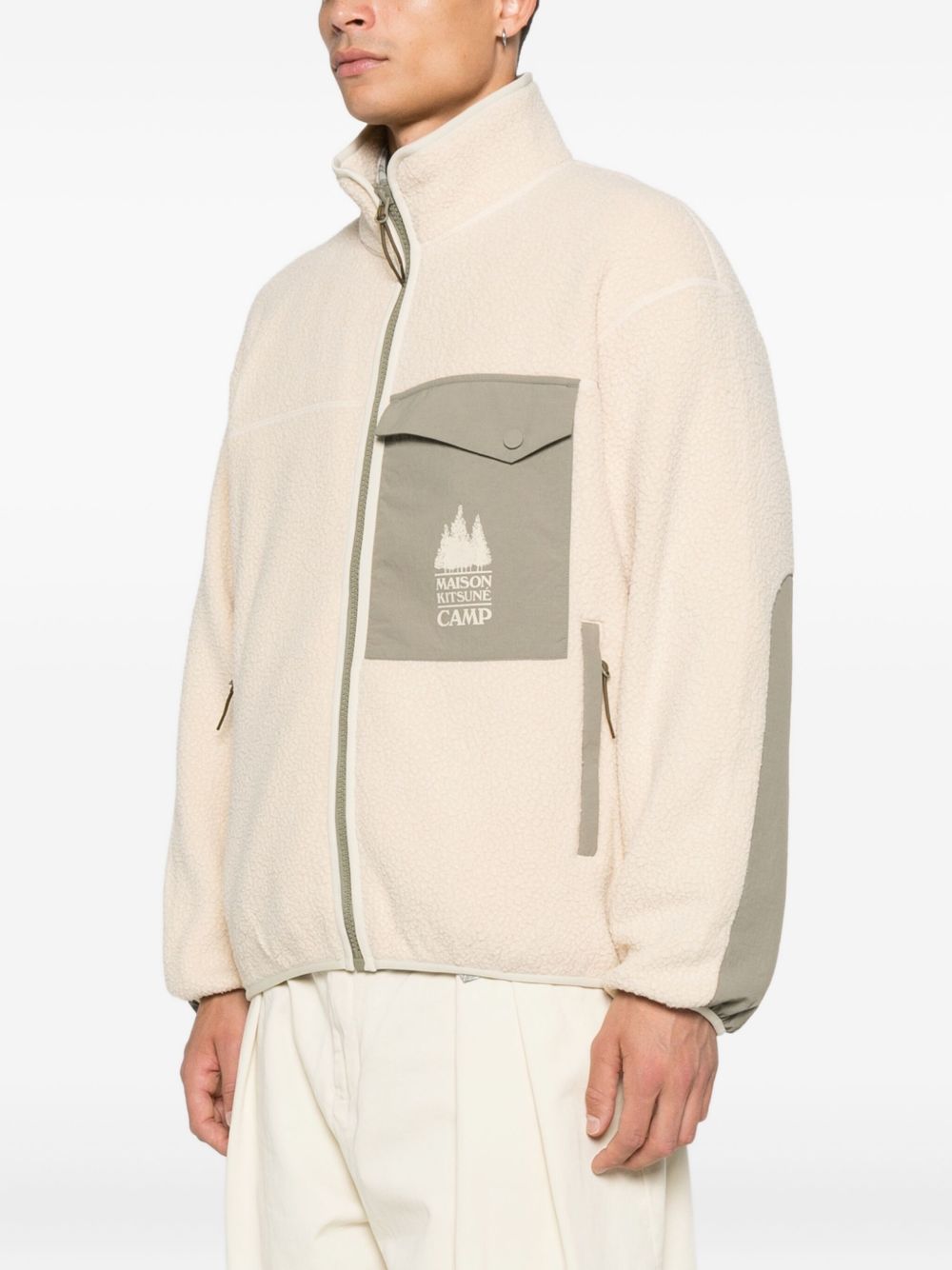 Maison Kitsuné Maison Kitsuné casual fleece jacket