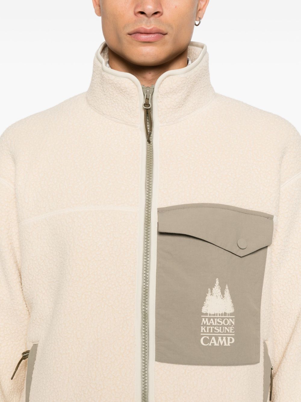 Maison Kitsuné Maison Kitsuné casual fleece jacket