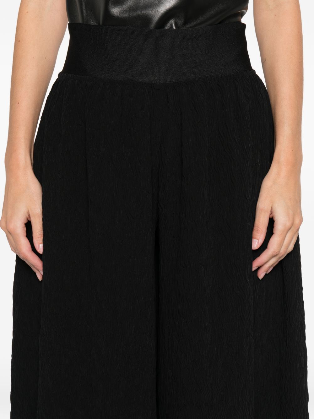 BUNZABURO Bunzaburo Wide-Leg Trousers