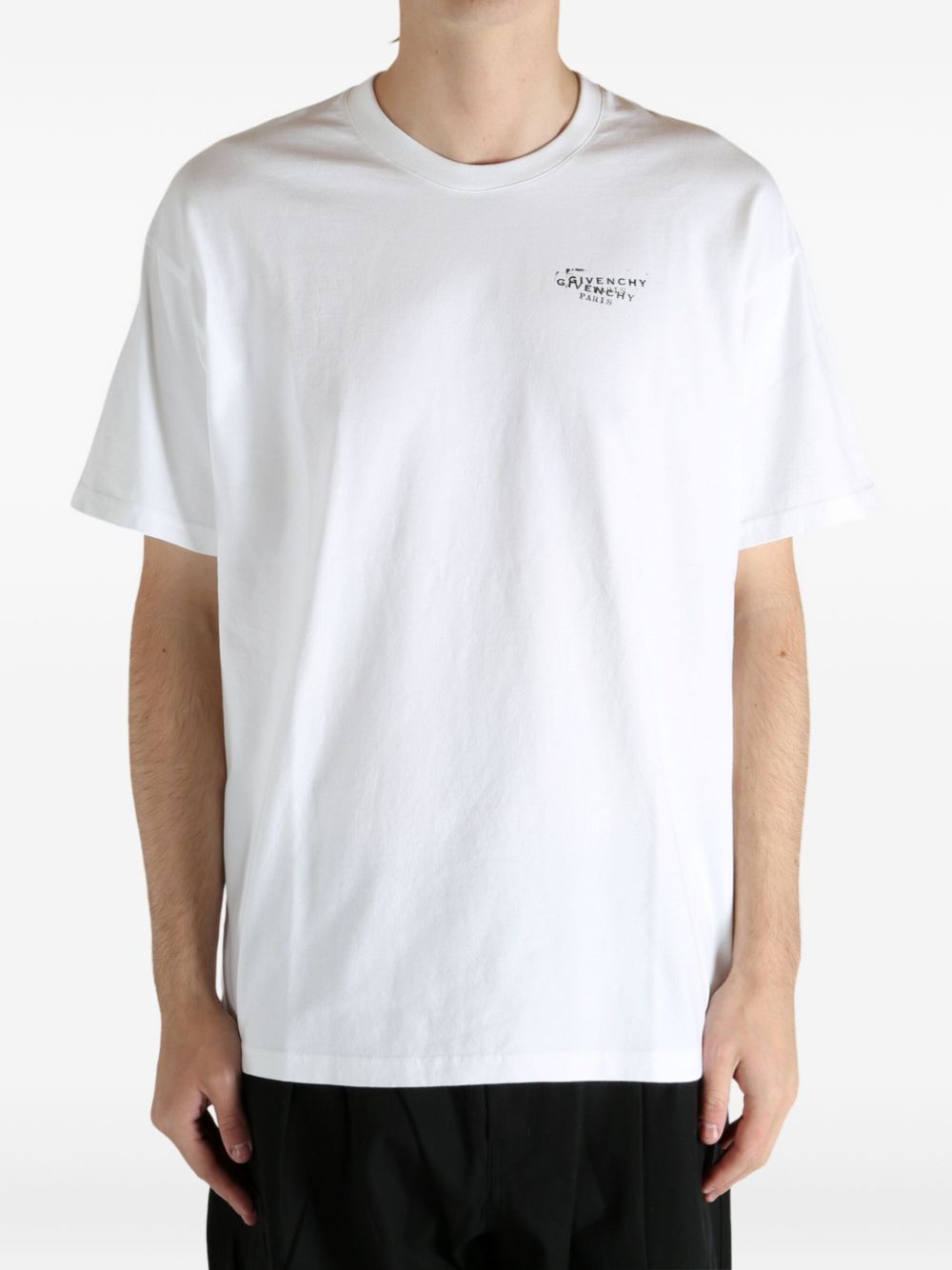 تي شيرت قطن بشعار GIVENCHY