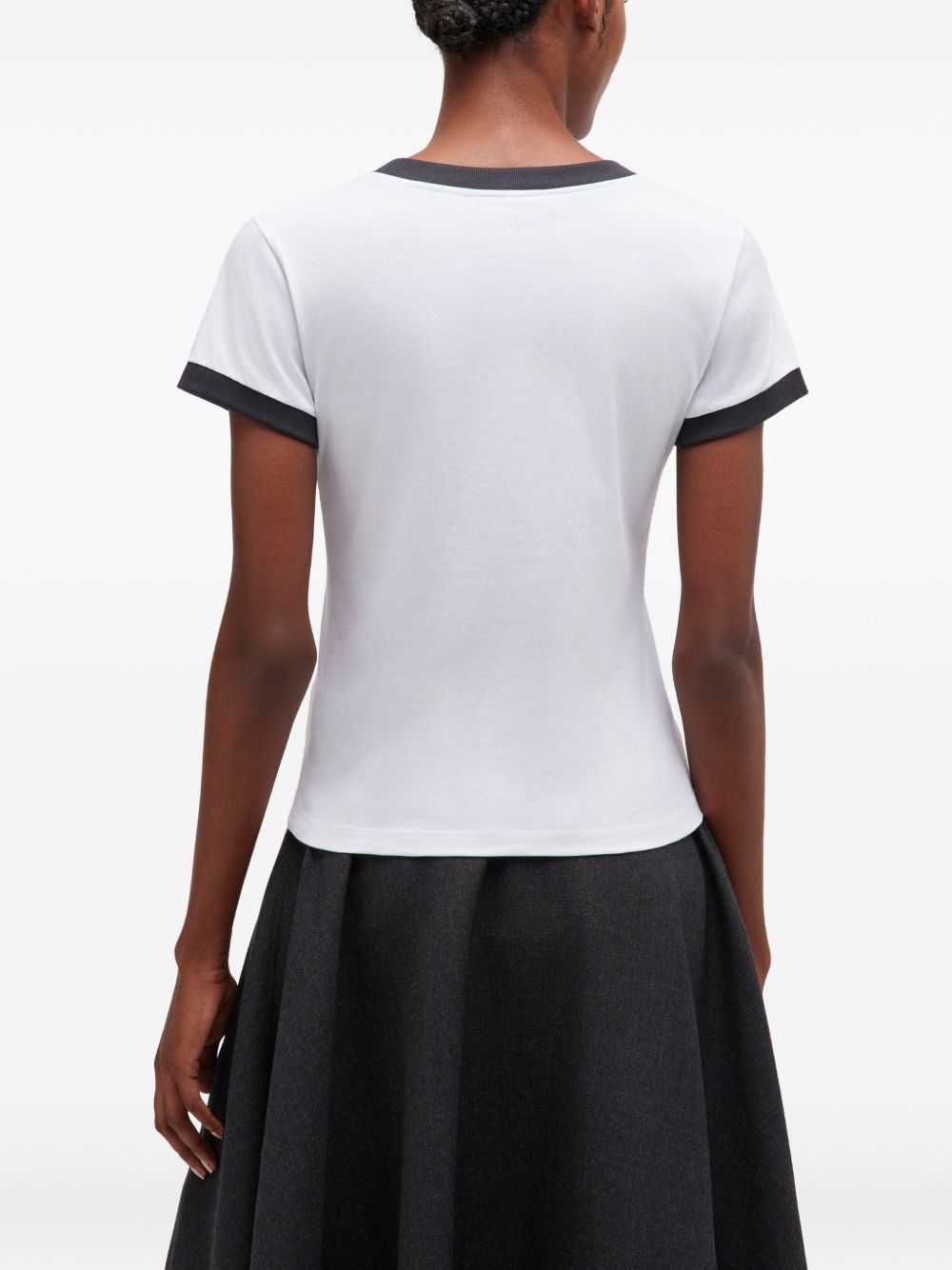 Ganni Ganni Margot Kitty organic cotton t-shirt