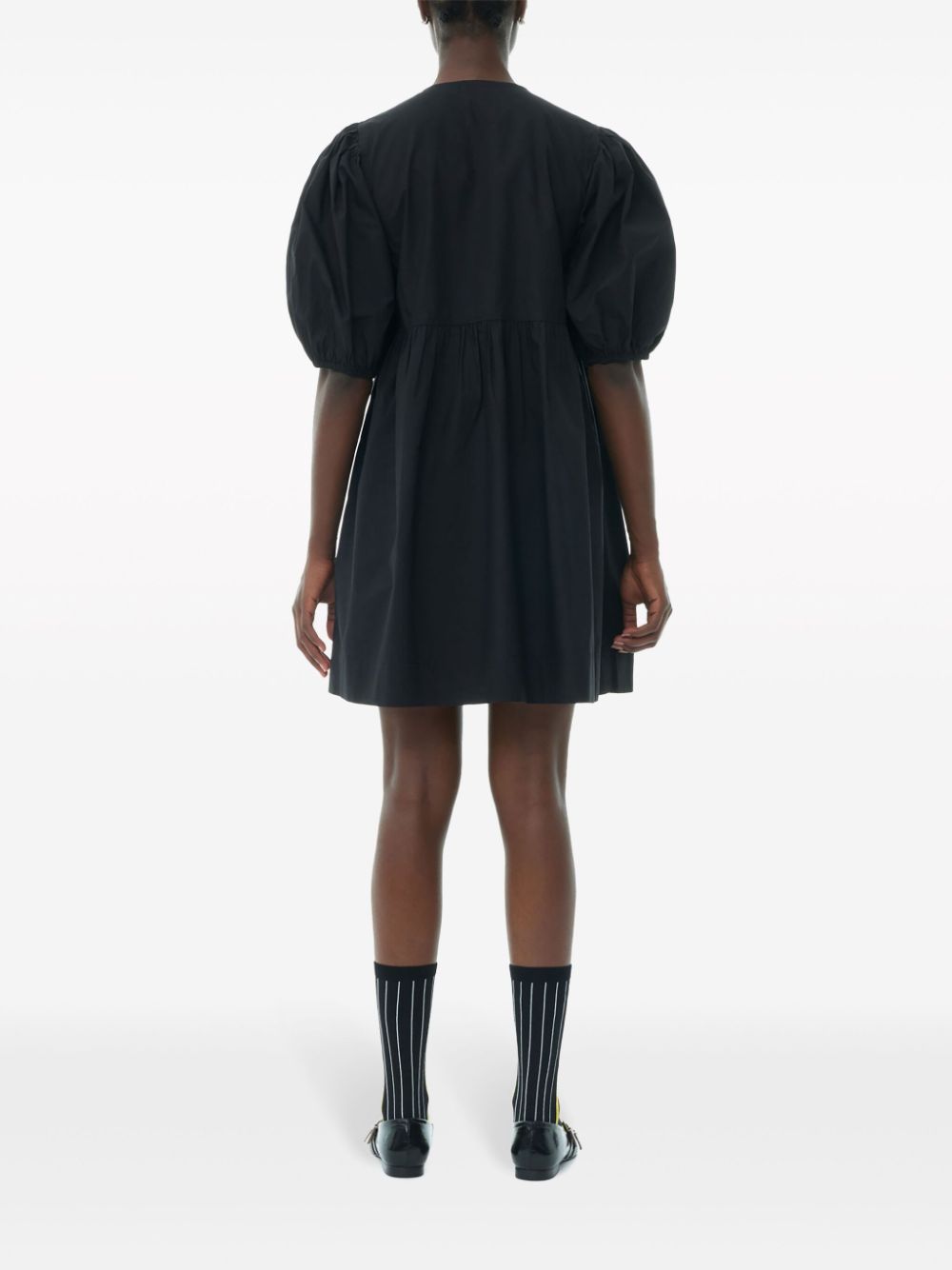Ganni Ganni Organic cotton mini dress