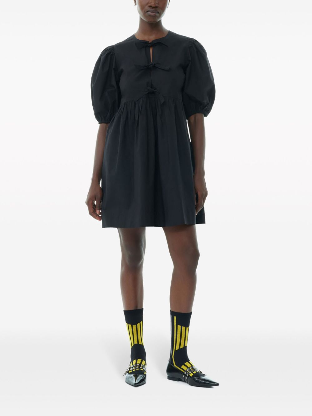 Ganni Ganni Organic cotton mini dress