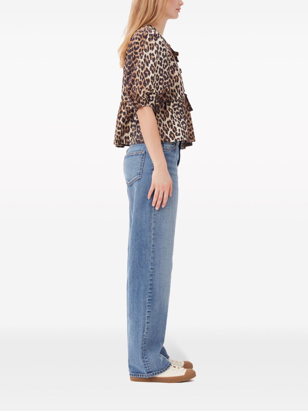 Ganni Ganni Organic cotton blouse