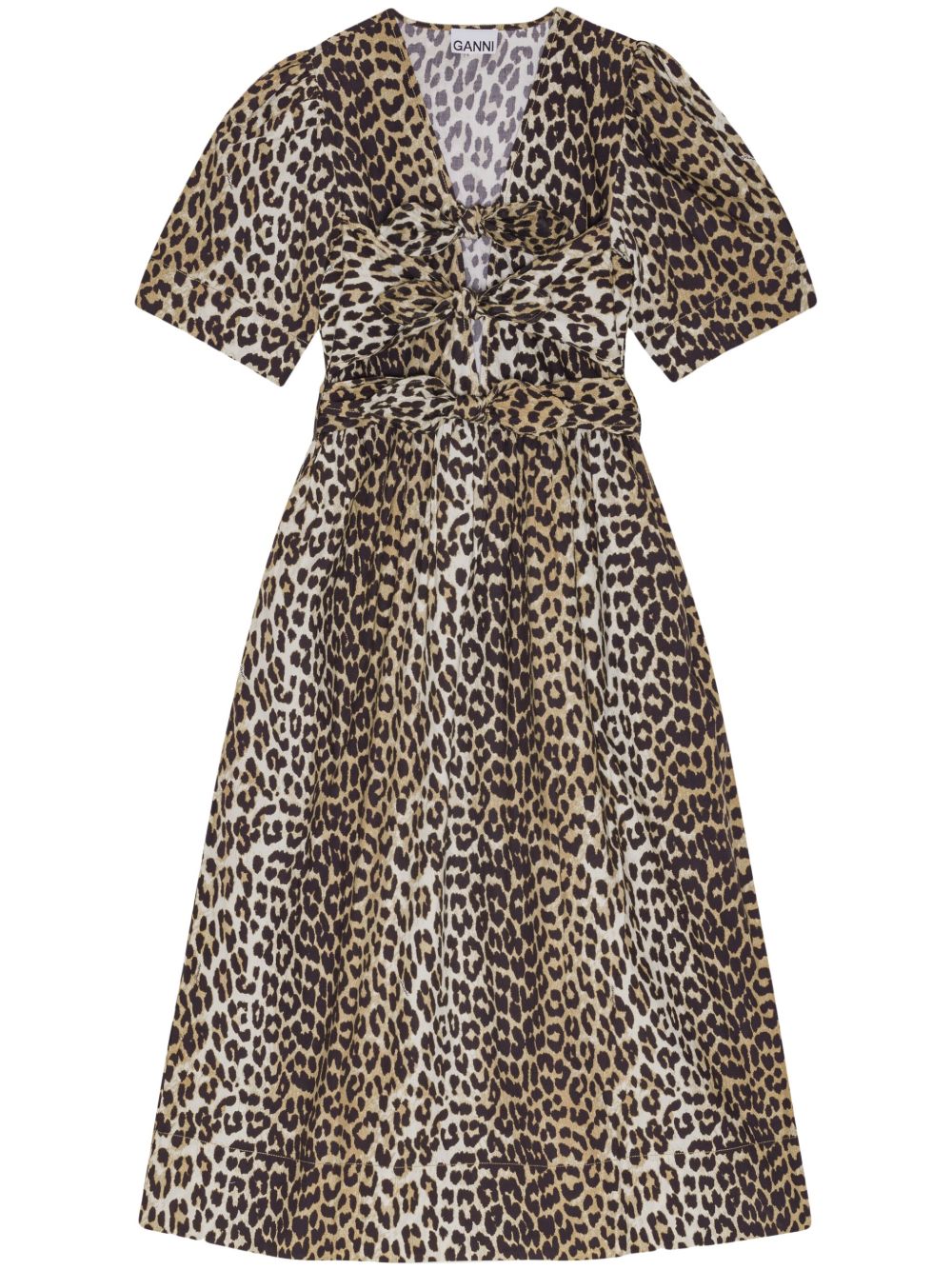 Ganni Ganni Organic cotton midi dress