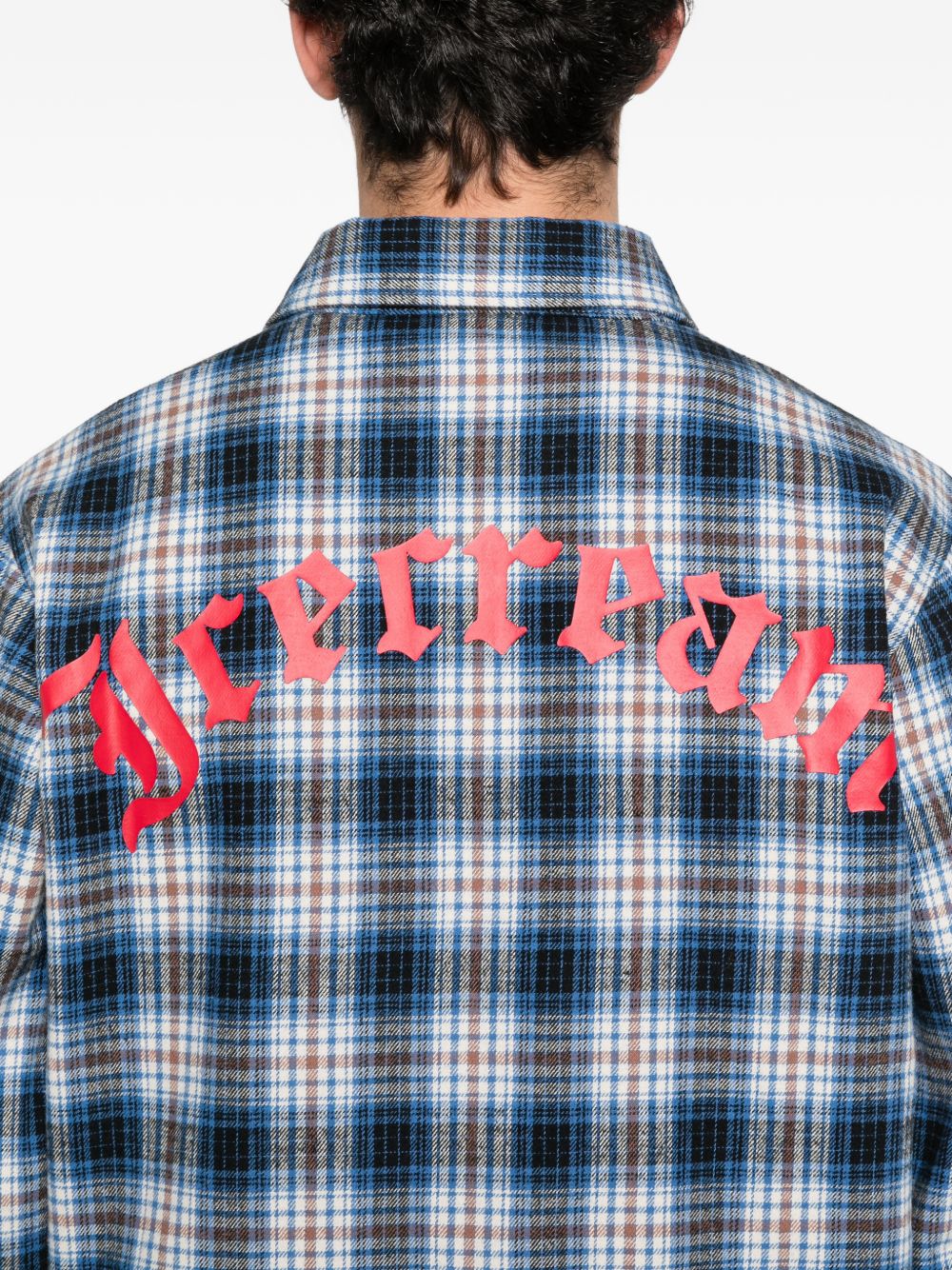 Icecream Icecream Checked cotton shirt