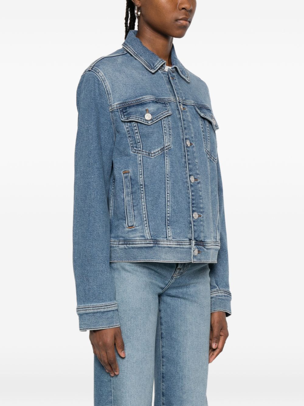 Seven Seven Adi denim trucker jacket