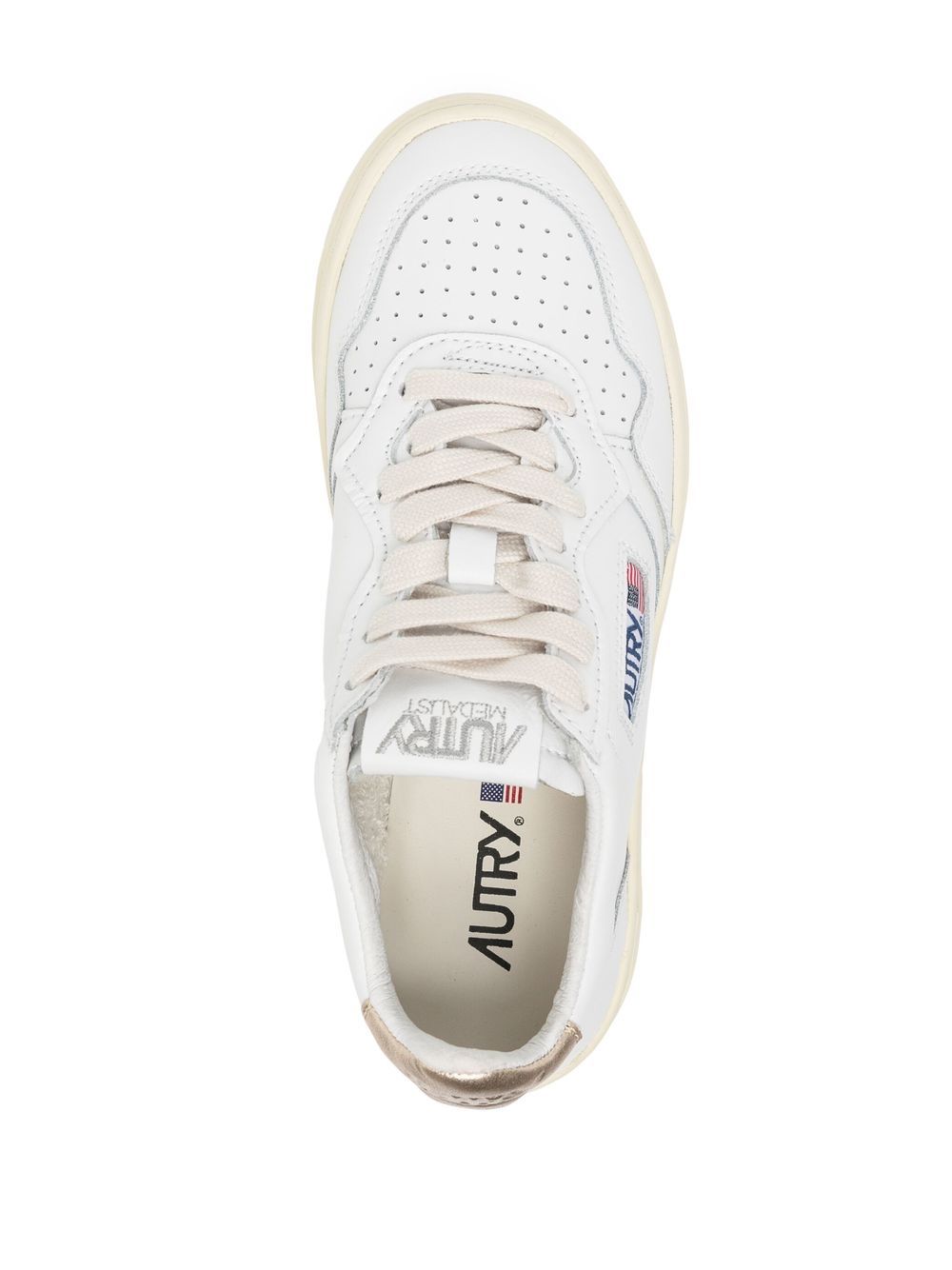 Autry Autry Medalist Low Leather Sneakers