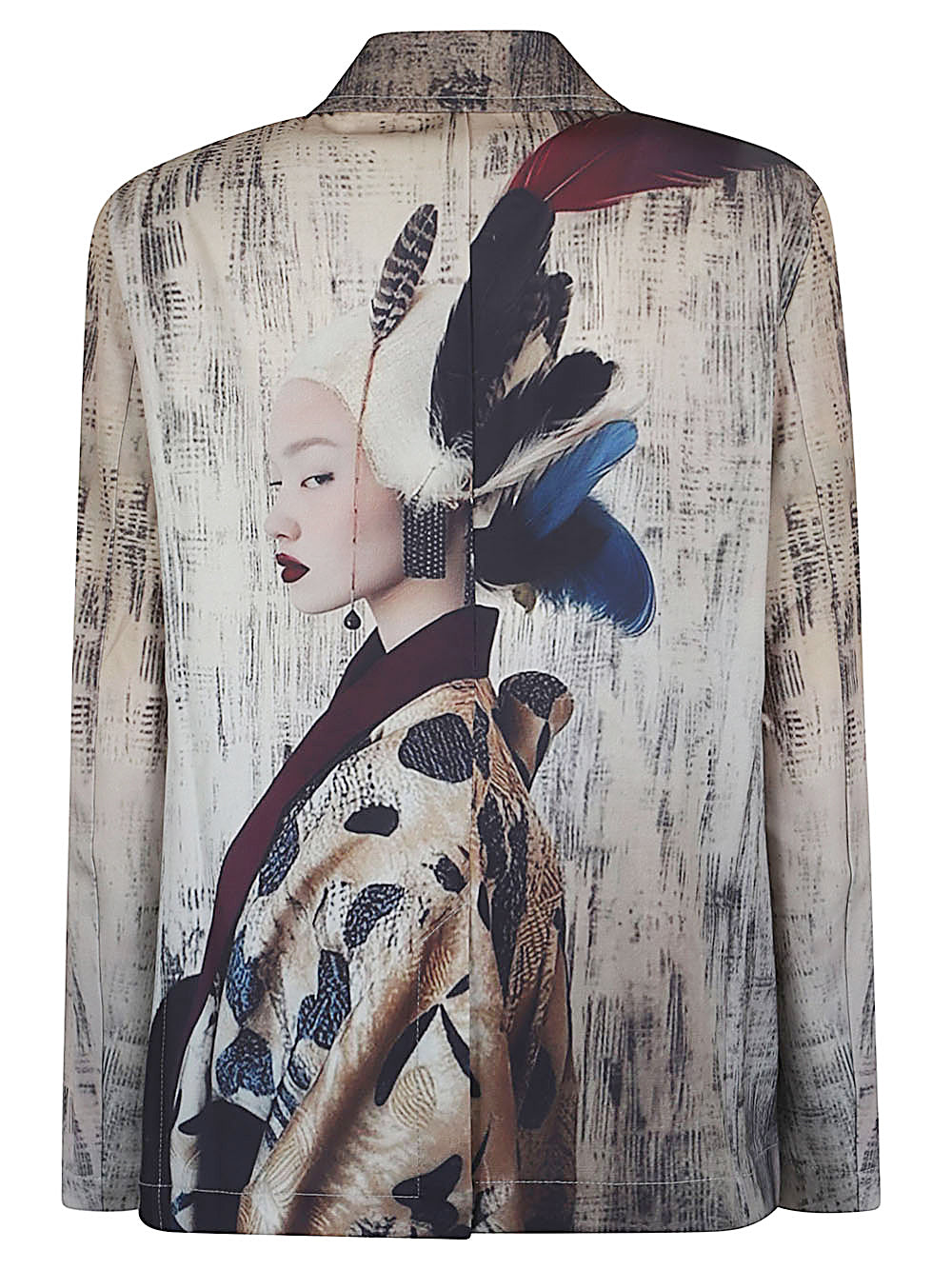 SISSIOTTOSTYLE Sissiottostyle Printed single-breasted blazer jacket