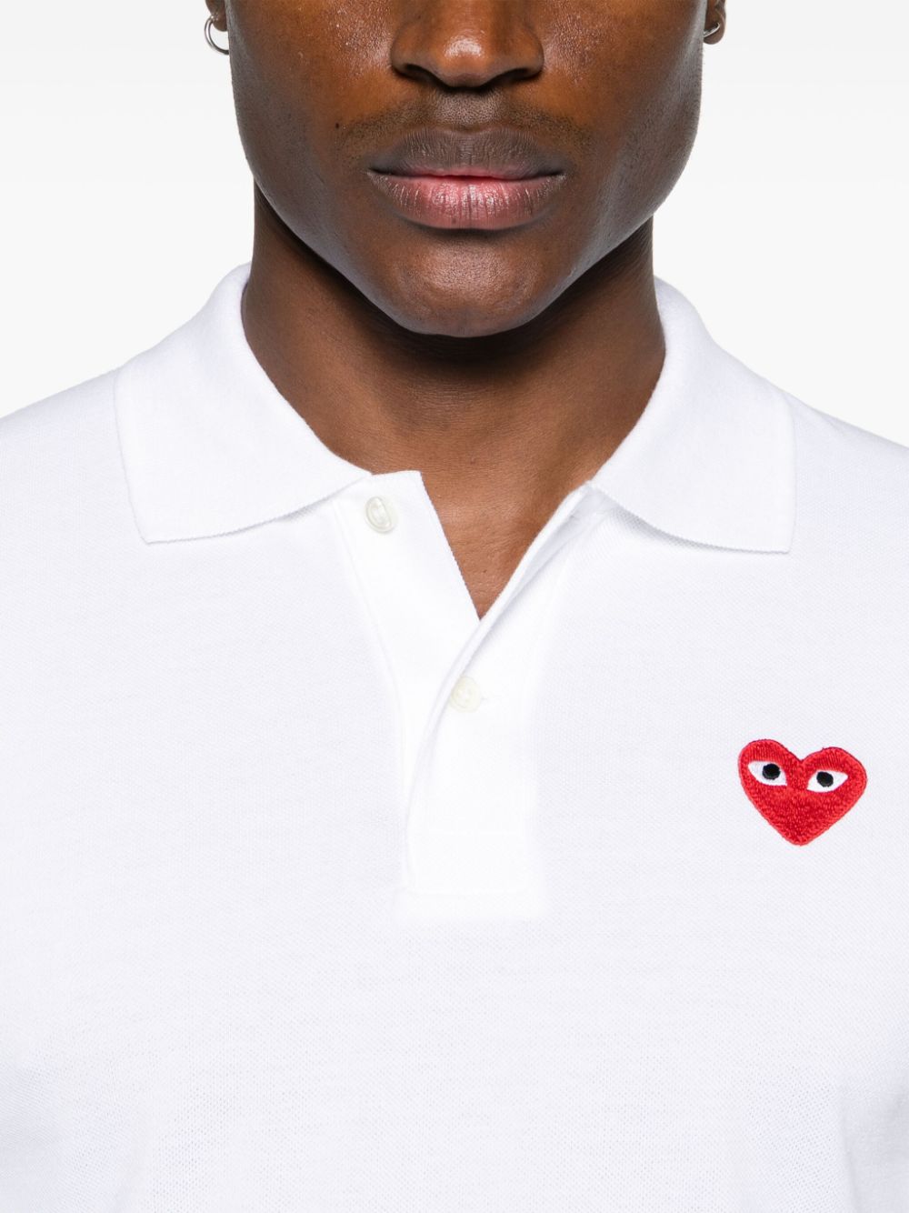 Comme Des Garcons Comme Des Garcons Comme Des GarÃ§ons Cotton polo shirt