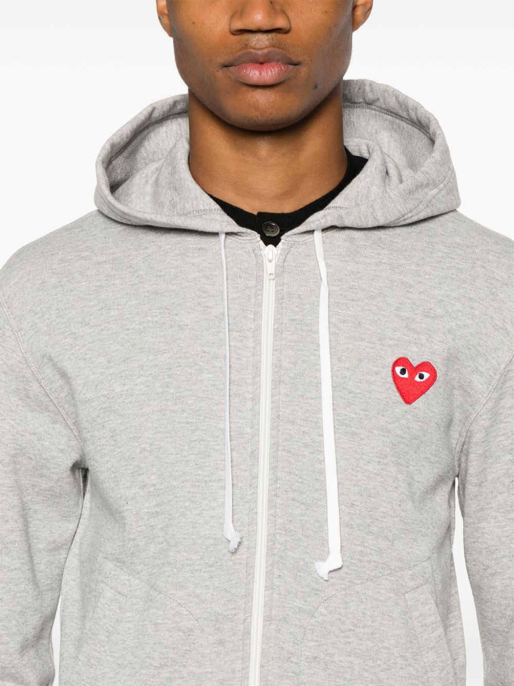 Comme Des Garcons Comme Des Garcons Cotton zipped hoodie