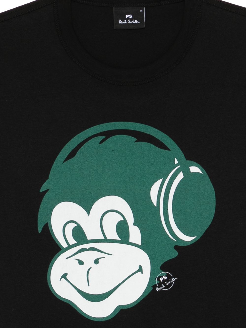 PS By Paul Smith Ps By Paul Smith Monkey Headphone cotton t-shirt