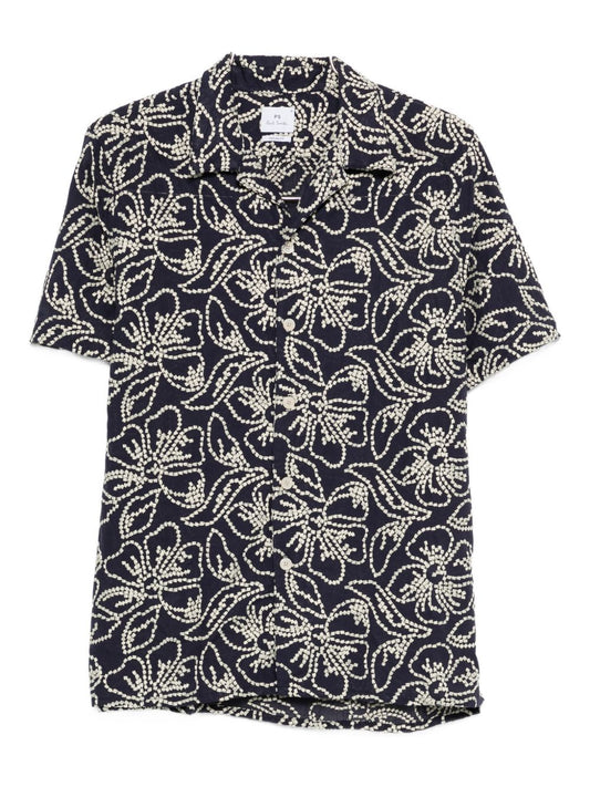 PS By Paul Smith Ps By Paul Smith Cotton blend printed shirt