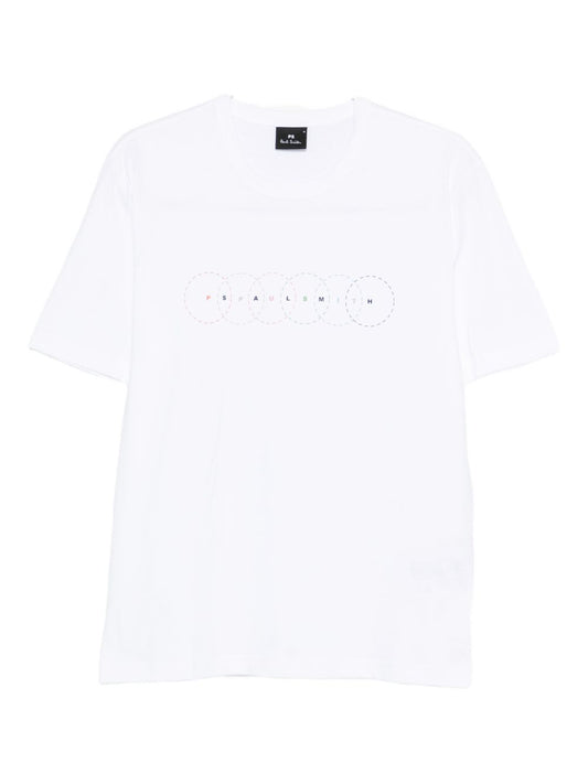 PS By Paul Smith Ps By Paul Smith Circles organic cotton t-shirt