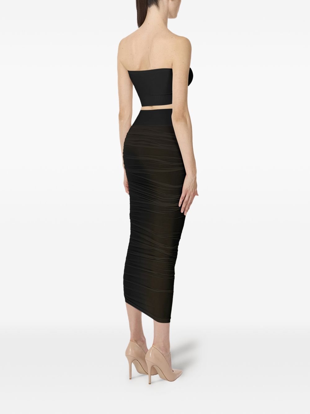 Wolford Wolford Midi sheer skirt