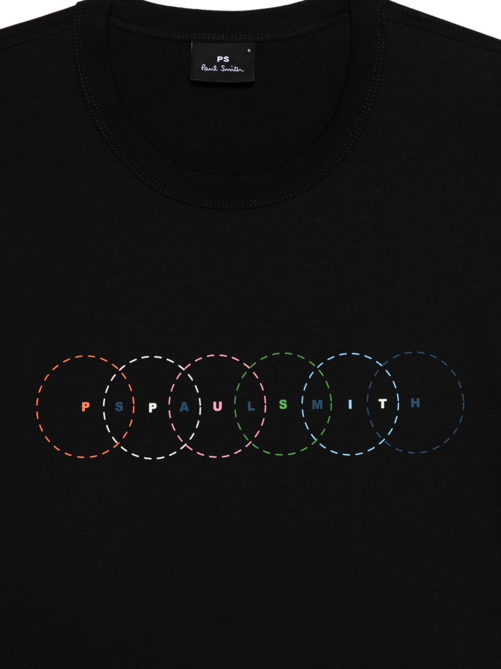 PS By Paul Smith Ps By Paul Smith Circles organic cotton t-shirt