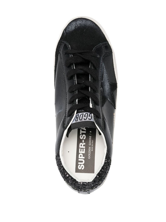 Golden Goose Super-Star Leather Sneakers.