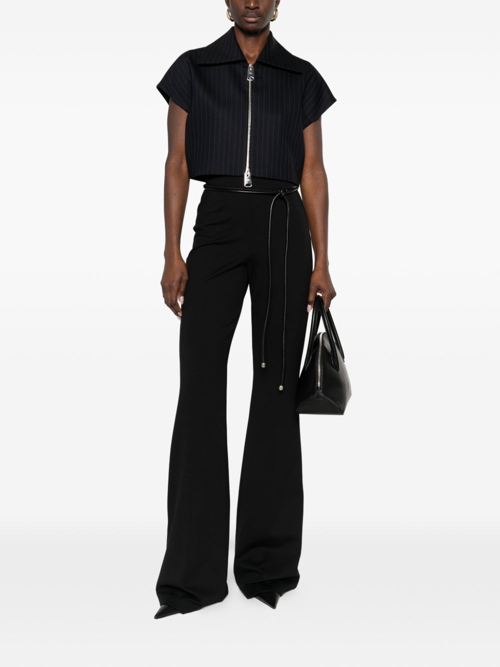 بنطال Sportmax بقصة أرجل واسعة من الأسفل
