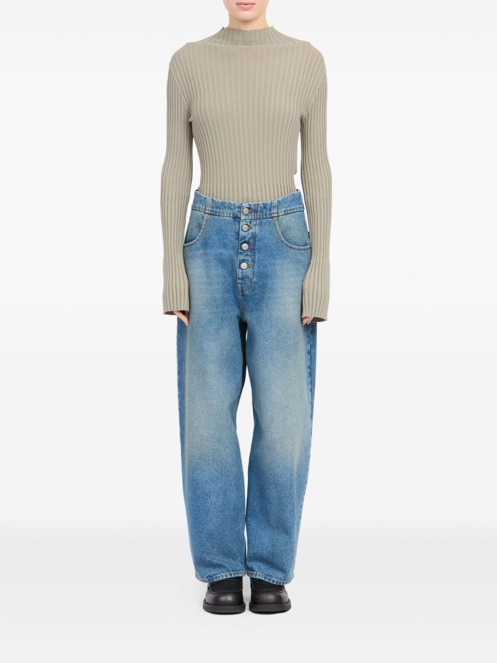 جينز الدنيم MM6 Maison Margiela Barrel