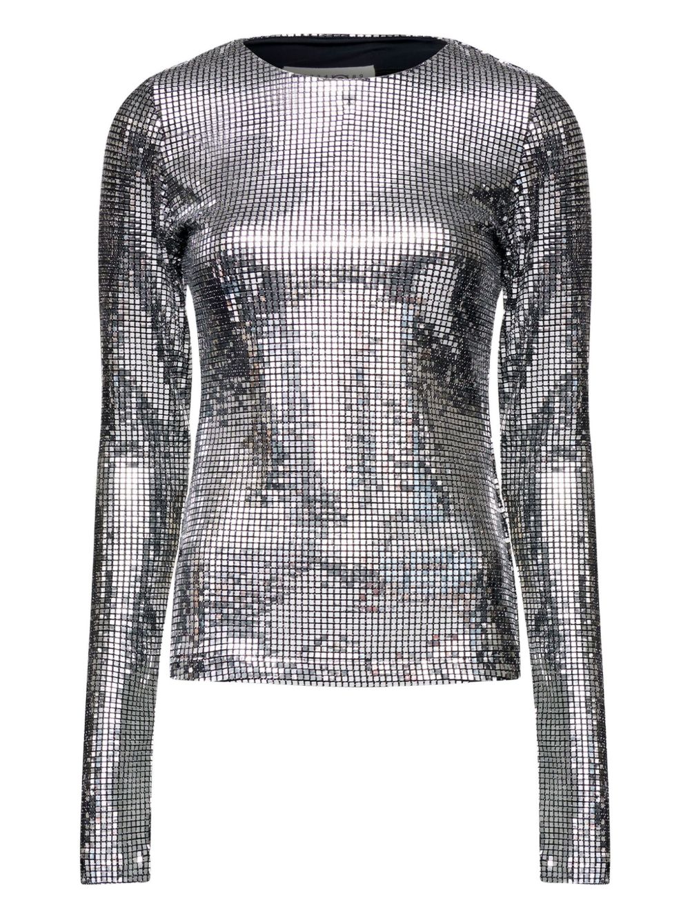 توب معدني من MM6 Maison Margiela
