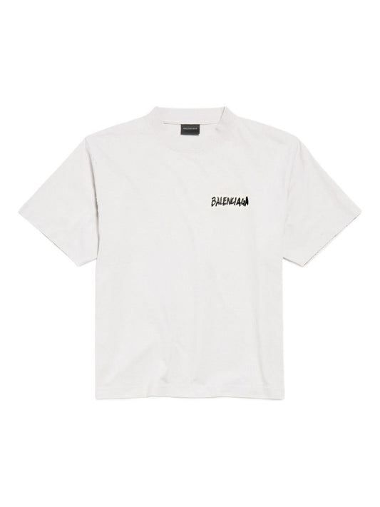 تي شيرت Balenciaga بشريط لاصق