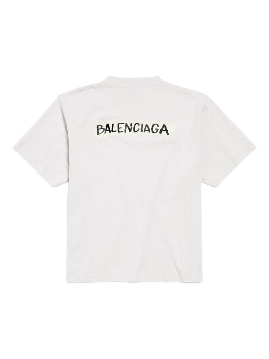 تي شيرت Balenciaga بشريط لاصق
