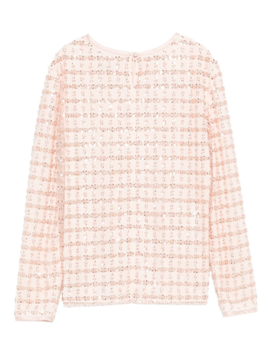 Emporio Armani Embroidered top