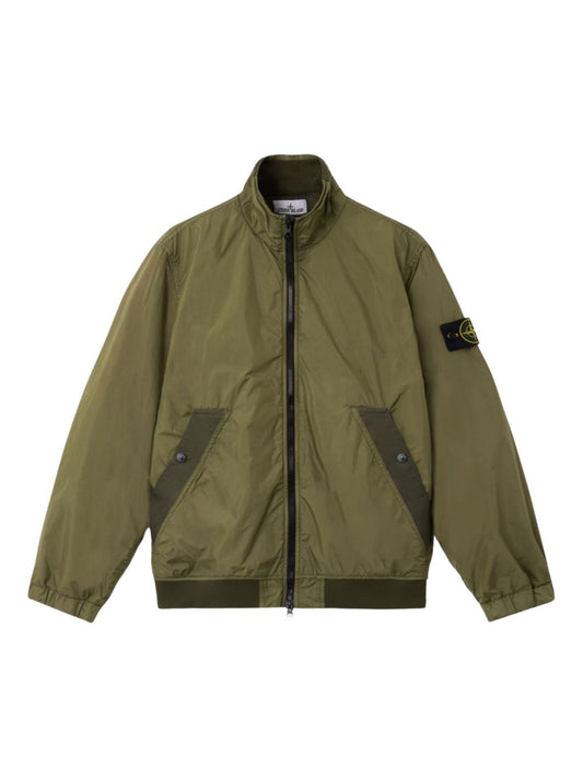 Stone Island جاكيت بومبر من الصوف والنايلون
