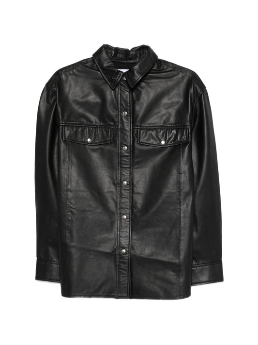 Iro Iro Cabana leather shirt