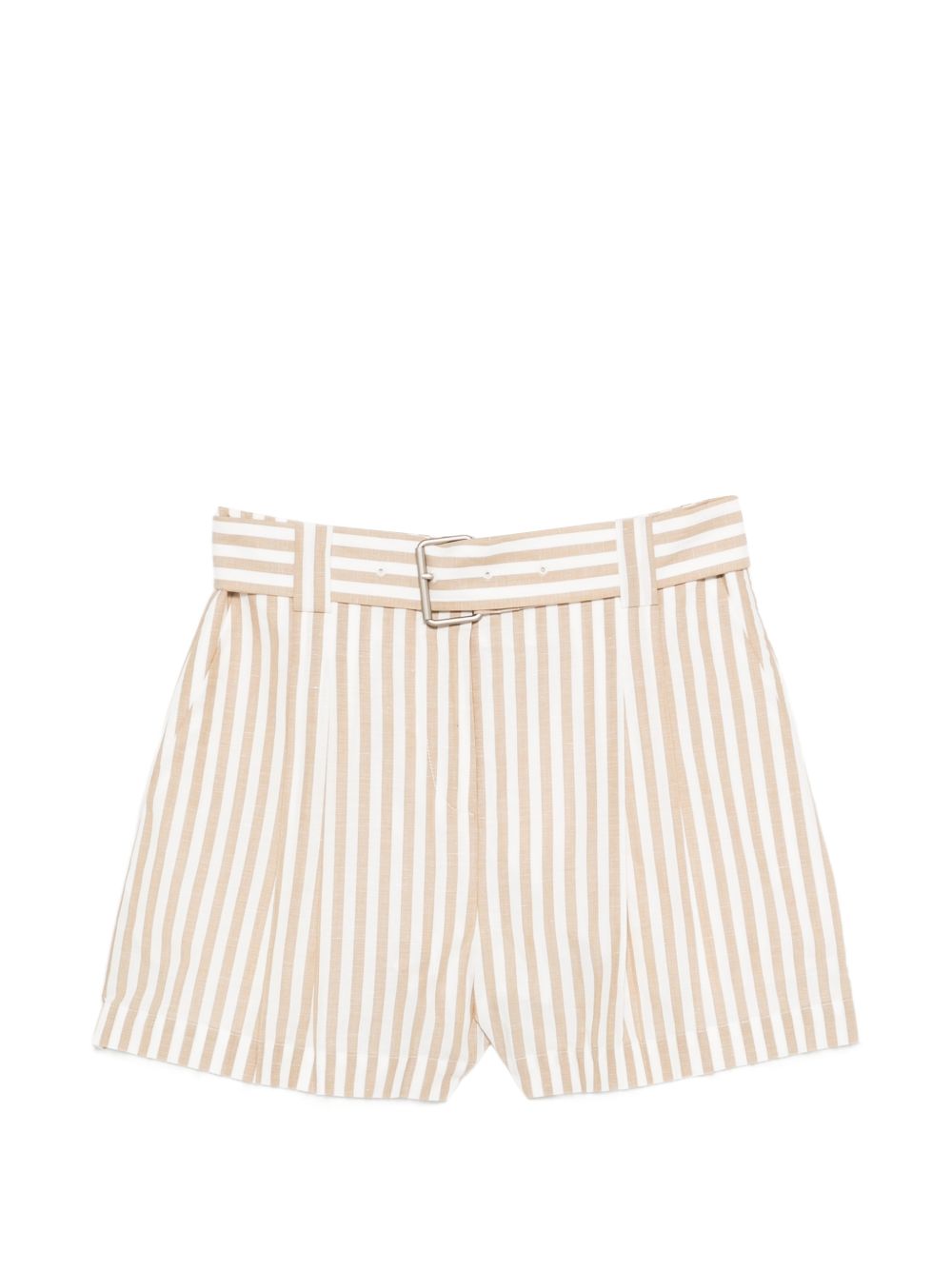 Iro Iro Anemone striped cotton shorts