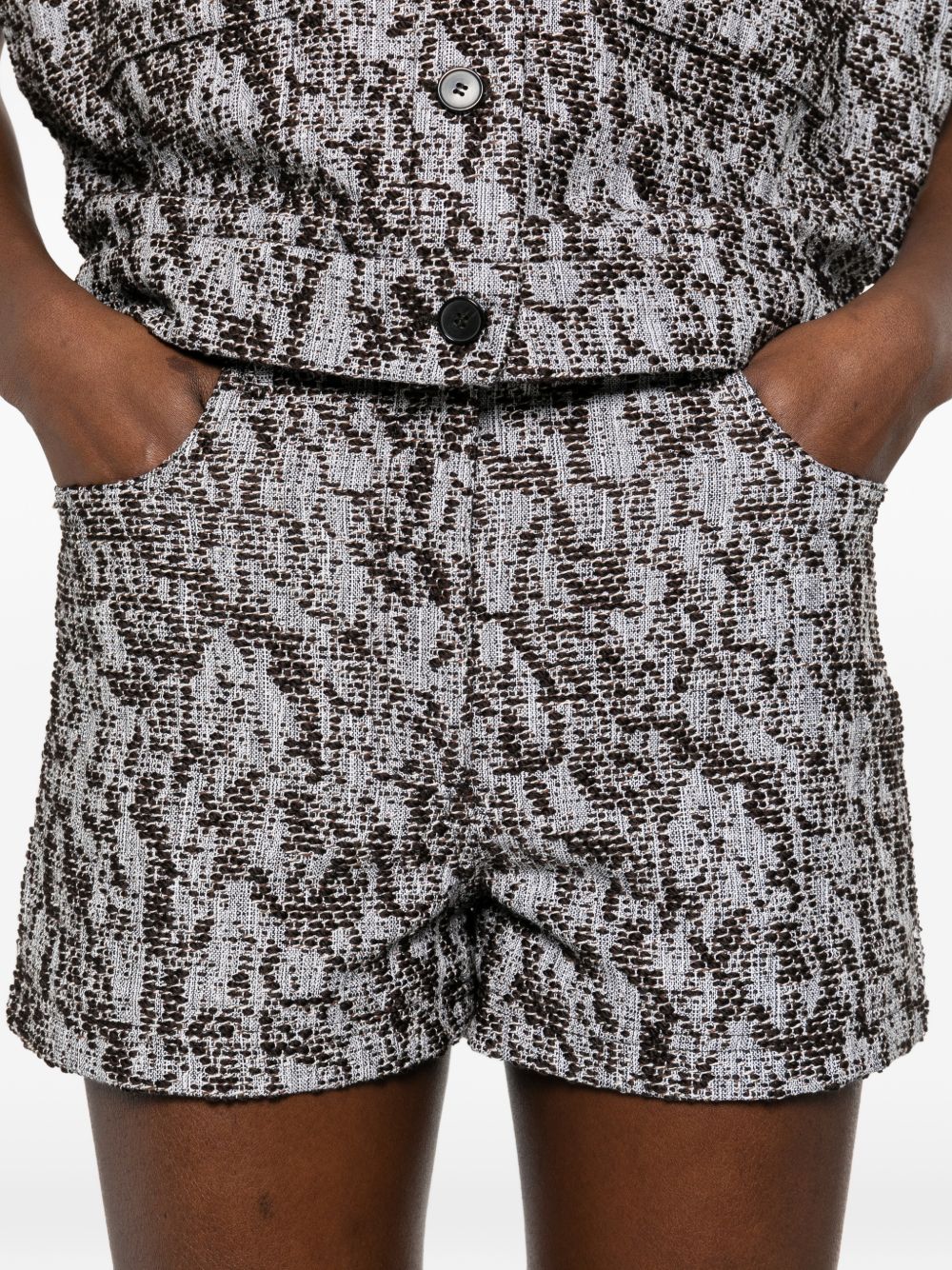 Iro Iro Edela cotton blend shorts