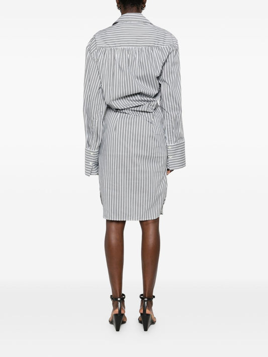 Iro Lazul striped cotton dress