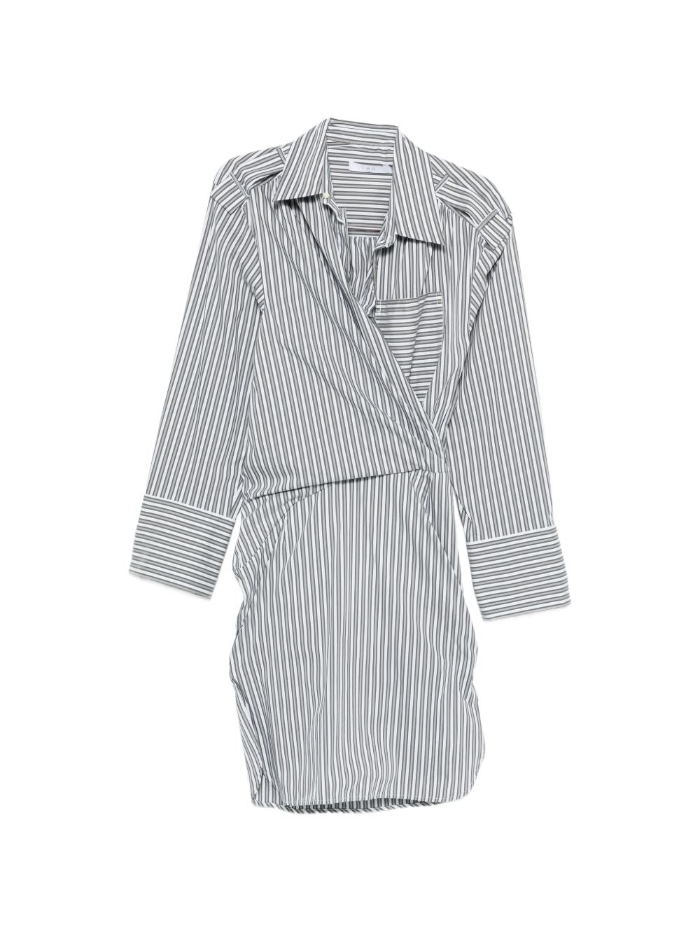 Iro Iro Lazul striped cotton dress