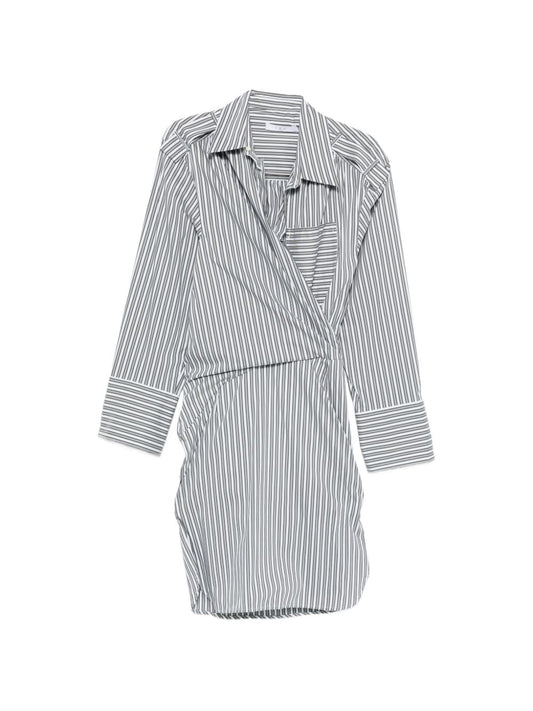 Iro Iro Lazul striped cotton dress
